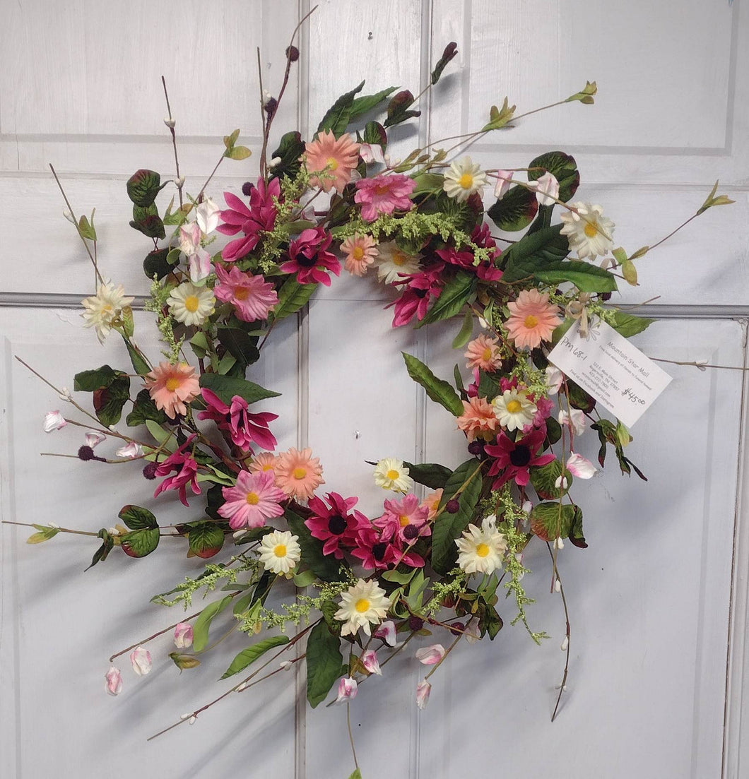 PM68 - Aster Daisy Wreath