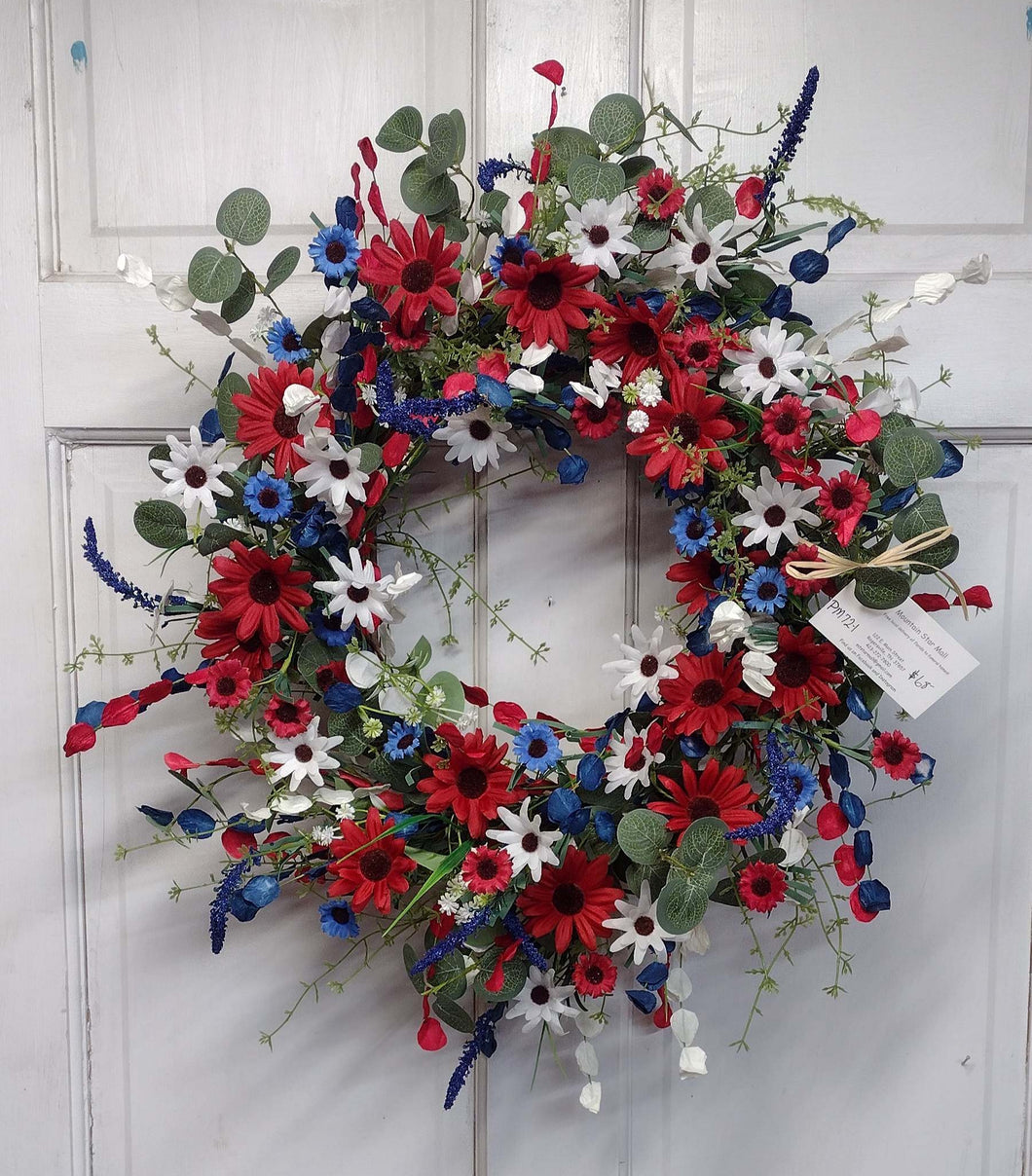 PM72 - 24 inch Americana Wreath