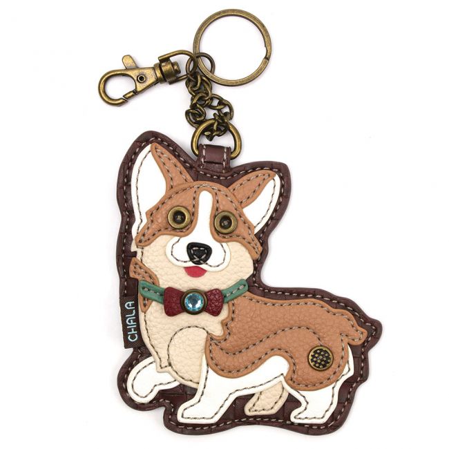 Corgi Key Fob Coin Purse