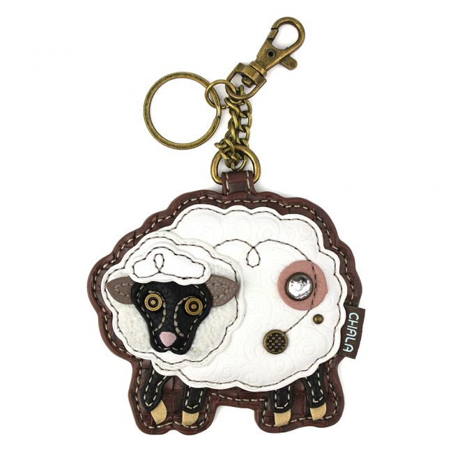 Sheep Key Fob Coin Purse