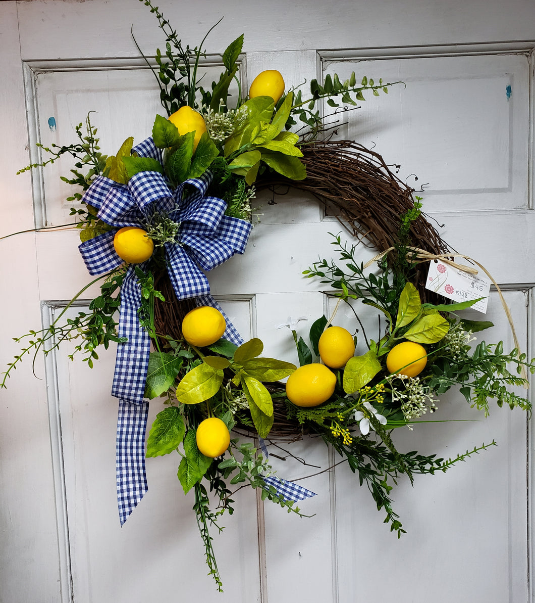K128 - Wreath with Lemons